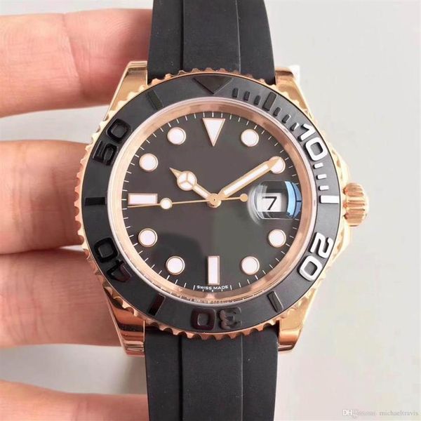 men's watch 18ct rose gold shell 116655 series 40mm ceramic bezel sapphire glass automatic mechanical movement rubber strap243s, Slivery;brown
men's watch 18ct rose gold shell 116655 series 40mm ceramic bezel sapphire glass automatic mechanical movement rubber strap243s, Slivery;brown