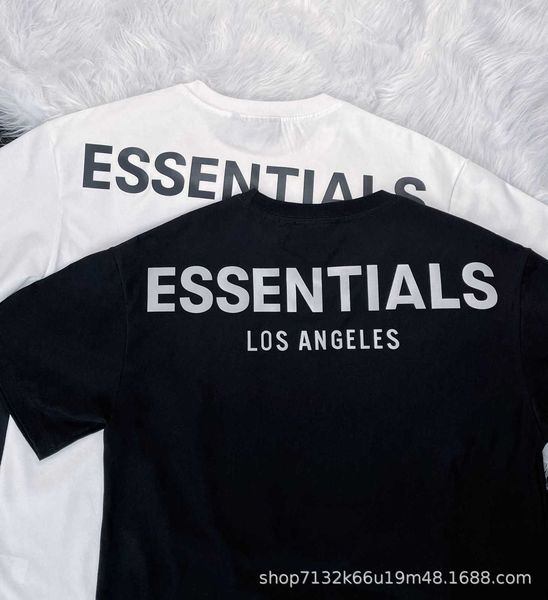 fashion ess designer t-shirt fog double thread ess back reflective short sleeve fashion brand american loose men's and women's cot, White;black
fashion ess designer t-shirt fog double thread ess back reflective short sleeve fashion brand american loose men's and women's cot, White;black