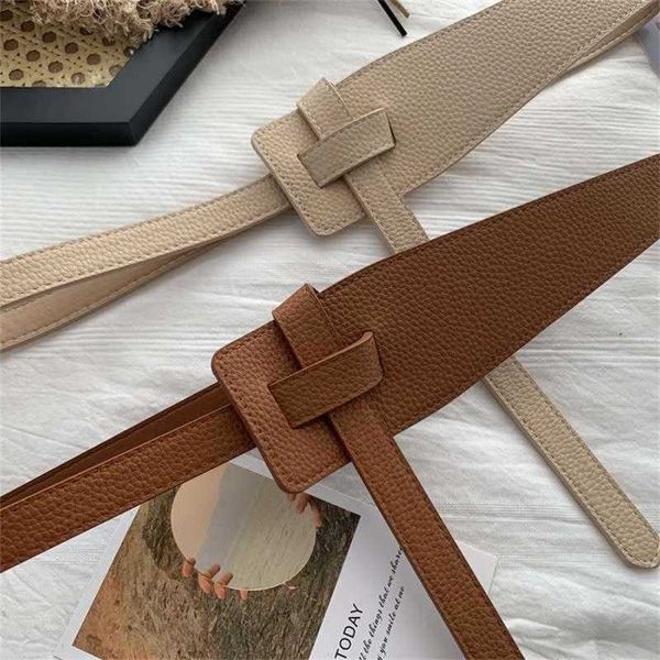 belts women coat decoration belt simple versatile knotted belt retro trend smooth buckle belt imitation leather girdle z0404, Black;brown
belts women coat decoration belt simple versatile knotted belt retro trend smooth buckle belt imitation leather girdle z0404, Black;brown