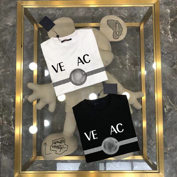 high-quality tees medusa embroidery men's t-shirts v-letter tide brand logo cotton short sleeve for men and women with the same handsom, Black;brown
high-quality tees medusa embroidery men's t-shirts v-letter tide brand logo cotton short sleeve for men and women with the same handsom, Black;brown