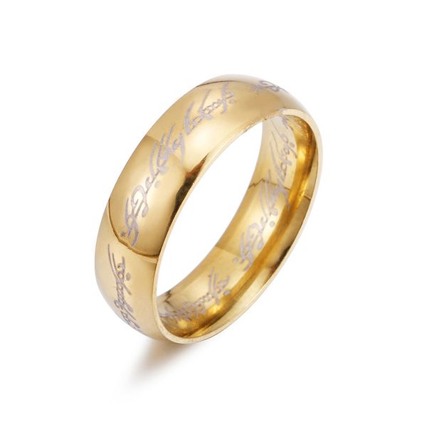 titanium steel magic ring 6-13 size men's ring couple king of the rings male and female tail ring personality dominant, Silver
titanium steel magic ring 6-13 size men's ring couple king of the rings male and female tail ring personality dominant, Silver