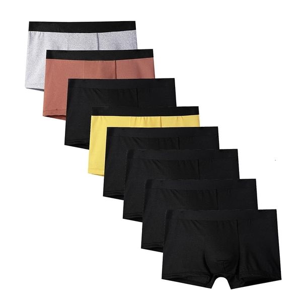 underpants 8 pieces/batch men's boxing underwear antibacterial solid color men's boxing shorts breathable elastic men's under, Black;white
underpants 8 pieces/batch men's boxing underwear antibacterial solid color men's boxing shorts breathable elastic men's under, Black;white