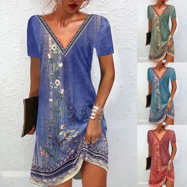 casual dresses summer v neck floral printed for women vinatge loose fit short sleeve comfortable elegant beach t shirt s5xl 230404, Black;gray
casual dresses summer v neck floral printed for women vinatge loose fit short sleeve comfortable elegant beach t shirt s5xl 230404, Black;gray