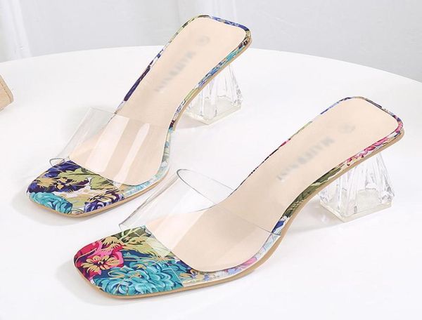 slippers woman summer slipper clear transparent square high heels pvc graffiti open toe sandals shoes1548616, Black
slippers woman summer slipper clear transparent square high heels pvc graffiti open toe sandals shoes1548616, Black