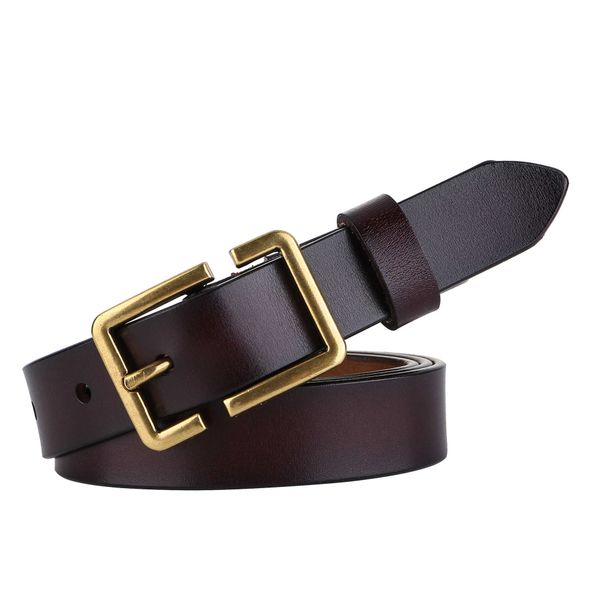 belts women belt luxury genuine leather belts for women female gold pin buckle strap fancy vintage for jeans dropshipping z0404, Black;brown
belts women belt luxury genuine leather belts for women female gold pin buckle strap fancy vintage for jeans dropshipping z0404, Black;brown