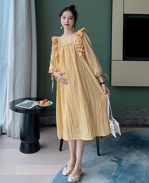 maternity dresses fashionable spring and autumn loose fit maternity dress long sleeve grey 22 230404, White
maternity dresses fashionable spring and autumn loose fit maternity dress long sleeve grey 22 230404, White