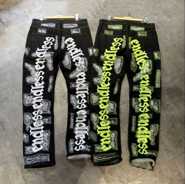 mens jeans heavy craft washed broken embroidered alphabet high street black men women 230404, Blue
mens jeans heavy craft washed broken embroidered alphabet high street black men women 230404, Blue