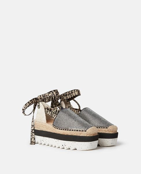 women shoes stella mccartney sandals gaia crystal platform espadrilles microfoam saw-edge sole ribbon lace-up 34-40 original perfect fashion, Black
women shoes stella mccartney sandals gaia crystal platform espadrilles microfoam saw-edge sole ribbon lace-up 34-40 original perfect fashion, Black