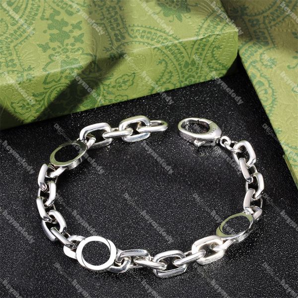 classic interlocking letter bracelets thick chain designer bracelet men women cuba link bracelets lover birthdy gift, Golden;silver
classic interlocking letter bracelets thick chain designer bracelet men women cuba link bracelets lover birthdy gift, Golden;silver