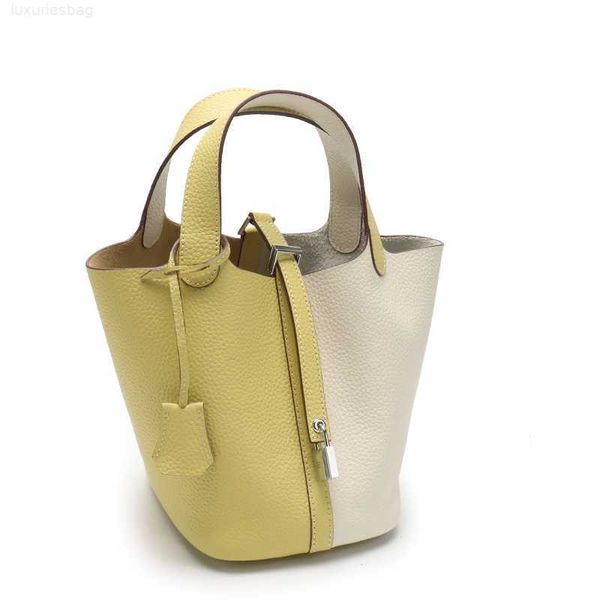 designer luxury bag layer lychee grain cow leather color matching vegetable basket women's fashion hand bucket bag690kvyy0 picotin
designer luxury bag layer lychee grain cow leather color matching vegetable basket women's fashion hand bucket bag690kvyy0 picotin