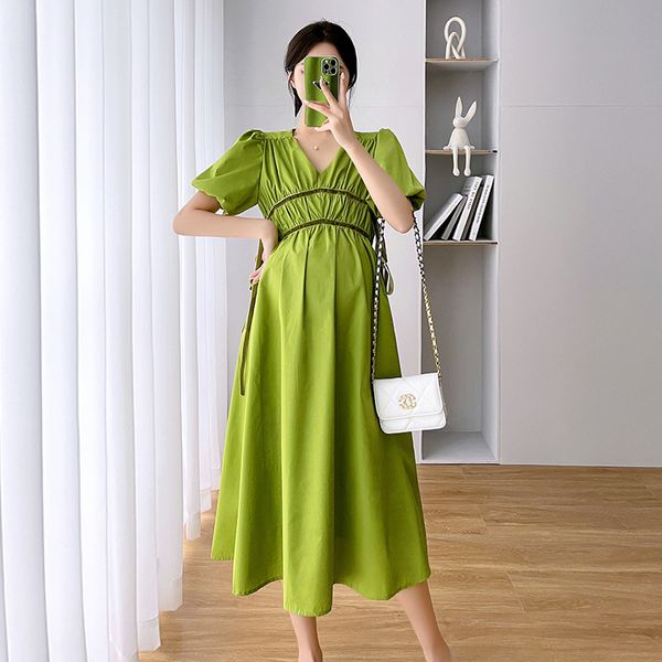 maternity dresses 6936# summer korean fashion pregnant women's dress elegant a-line ultra thin pregnant women's clothing 230404, White
maternity dresses 6936# summer korean fashion pregnant women's dress elegant a-line ultra thin pregnant women's clothing 230404, White