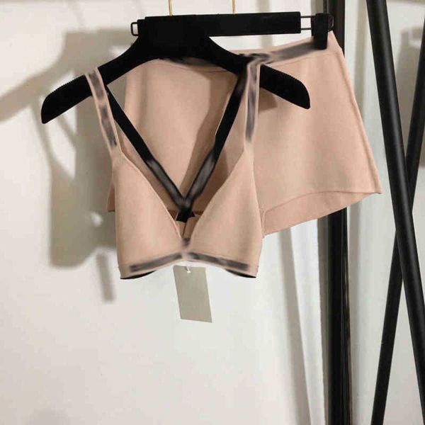 women's tracksuits early spring new suspender knitting temperament commuting thin pink knitting bikini set, Gray
women's tracksuits early spring new suspender knitting temperament commuting thin pink knitting bikini set, Gray