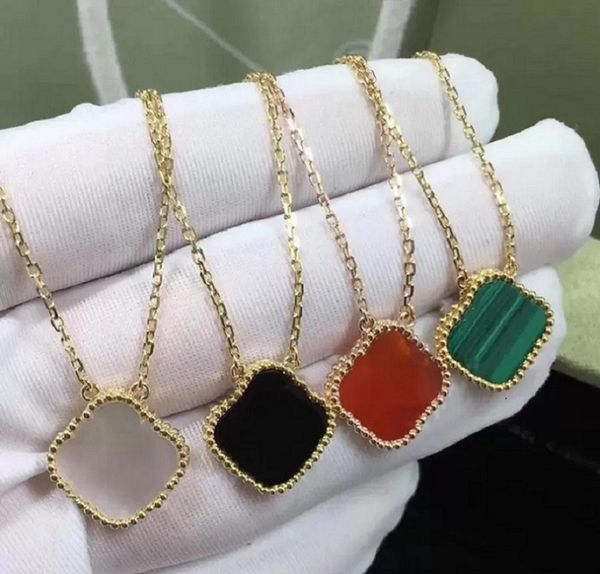 100% 925 silver jewelry necklaces&pendants 18k luck four-leaf flower necklace female gold clover van classic fashion natural stone agate pen
100% 925 silver jewelry necklaces&pendants 18k luck four-leaf flower necklace female gold clover van classic fashion natural stone agate pen