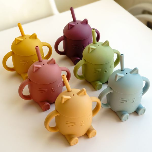 cups dishes utensils 250ml born feeding drinkware cup infant learning anti leakproof silicone tableware toddler water bottle 230403
cups dishes utensils 250ml born feeding drinkware cup infant learning anti leakproof silicone tableware toddler water bottle 230403