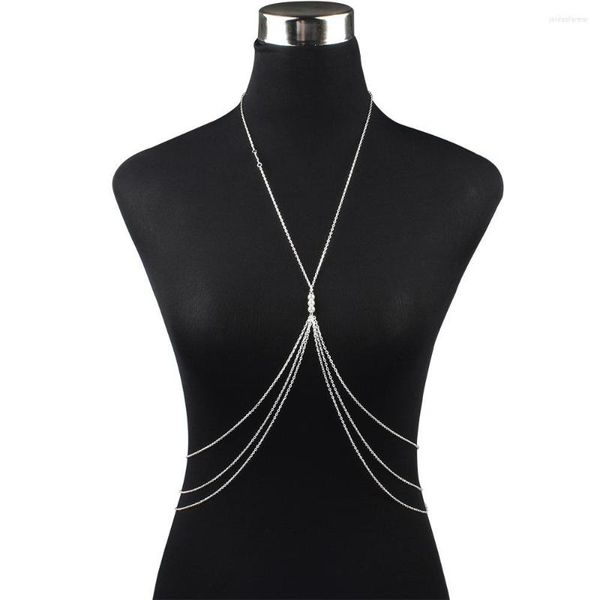 chains body jewelry chest chain bikini belly for women cross waist female suit girl fashion beach simple luxury, Silver
chains body jewelry chest chain bikini belly for women cross waist female suit girl fashion beach simple luxury, Silver