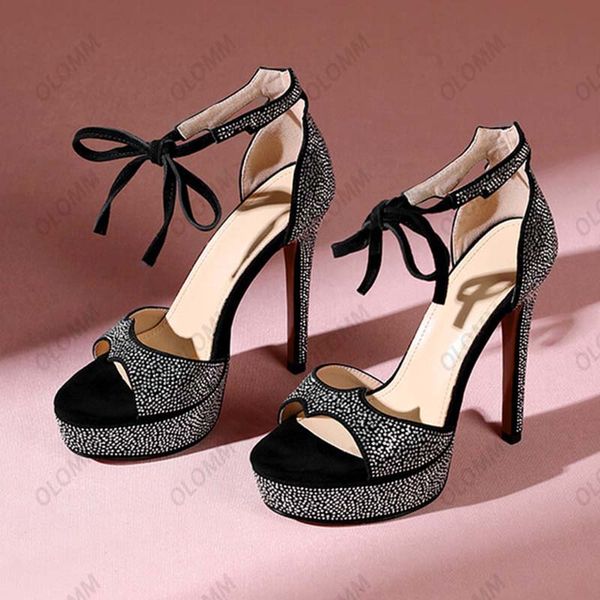 olomm women platform sandals crystal stiletto heels sandals open toe silver black party shoes women us plus size 3-9
olomm women platform sandals crystal stiletto heels sandals open toe silver black party shoes women us plus size 3-9