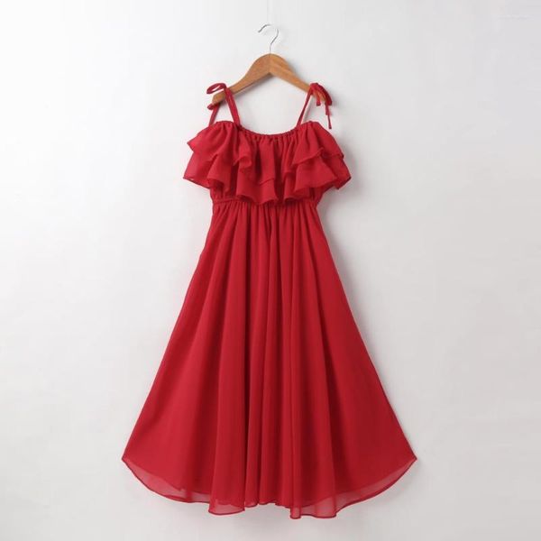clothing sets girl's dresses girl summer girls chiffon sling beach dress long children princess kids clothes 3-14 years, White
clothing sets girl's dresses girl summer girls chiffon sling beach dress long children princess kids clothes 3-14 years, White
