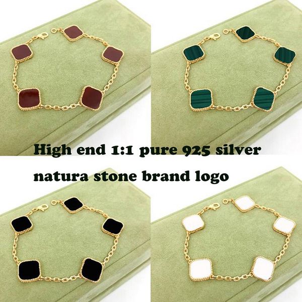 silver elegant charm bracelets classic flower designers bracelet van women leaf clover motifs bracelet party woman cleef 4 flowers pendant n, Golden;silver
silver elegant charm bracelets classic flower designers bracelet van women leaf clover motifs bracelet party woman cleef 4 flowers pendant n, Golden;silver