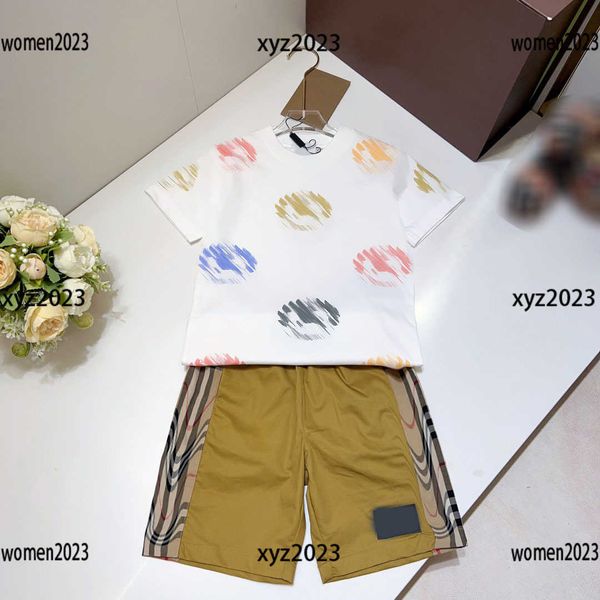 luxury colorful logo printing kids clothes child sets baby 2pcs polo shirt and pants letter printing shorts summer outdoors tracksuit, White
luxury colorful logo printing kids clothes child sets baby 2pcs polo shirt and pants letter printing shorts summer outdoors tracksuit, White