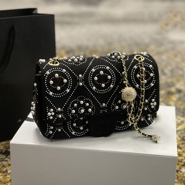 womens stud pearl embroidery bags classic mini flap nubuck rubbed purse crush strass gold ball metal hardware matelasse chain crossbody shou
womens stud pearl embroidery bags classic mini flap nubuck rubbed purse crush strass gold ball metal hardware matelasse chain crossbody shou