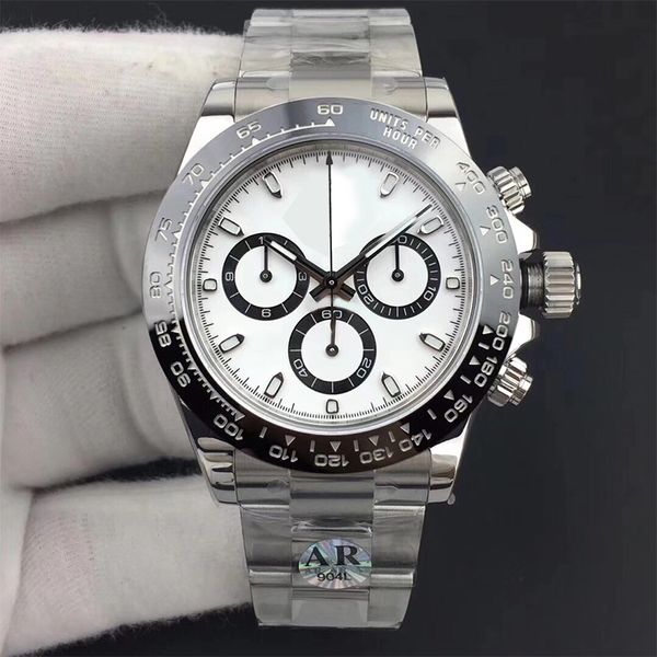 

Luxury men's watch 40mm U1 automatic mechanical gold sapphire crystal designer watch 904L stainless steel panda dial Montre De Luxe watches dhgates watch jason 0007