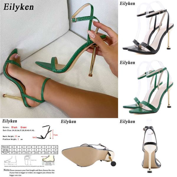 new ankle buckle strap green high heels sandals women's pointed toe party female shoes sandalias mujer 230306, Black
new ankle buckle strap green high heels sandals women's pointed toe party female shoes sandalias mujer 230306, Black