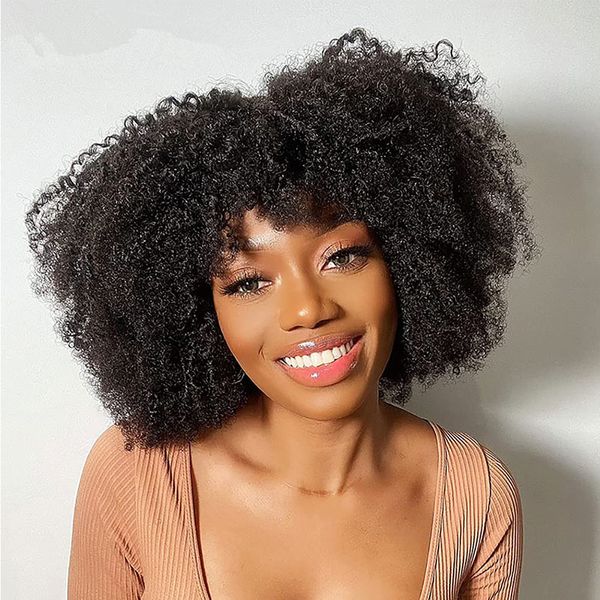 fluffy afro kinky curly wig for black women bob none lace remy brazilian human hair short sassy human hair wigs natural brown burgundy, Black;brown
fluffy afro kinky curly wig for black women bob none lace remy brazilian human hair short sassy human hair wigs natural brown burgundy, Black;brown