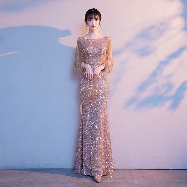 sequins prom dress applique mermaid even dress real image long sleeve gold sequined 3d rose plus size black girl prom party dress wed brides
sequins prom dress applique mermaid even dress real image long sleeve gold sequined 3d rose plus size black girl prom party dress wed brides