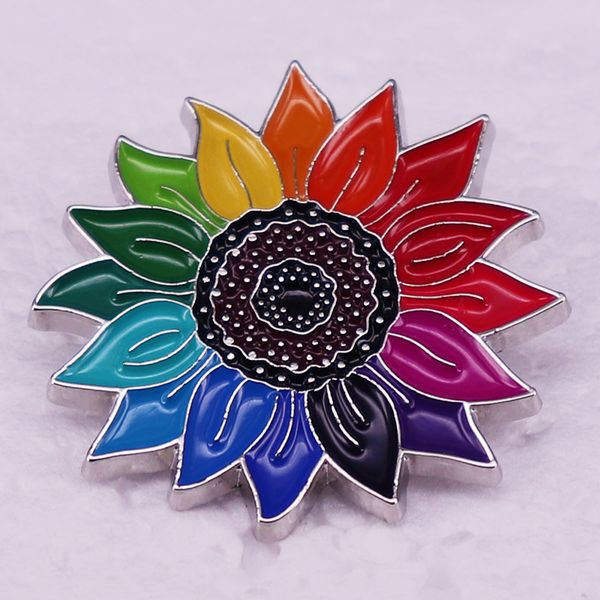 rainbow sunflower brooch art badge accessories cute anime movies games hard enamel pins collect metal cartoon brooch backpack hat bag collar, Blue
rainbow sunflower brooch art badge accessories cute anime movies games hard enamel pins collect metal cartoon brooch backpack hat bag collar, Blue