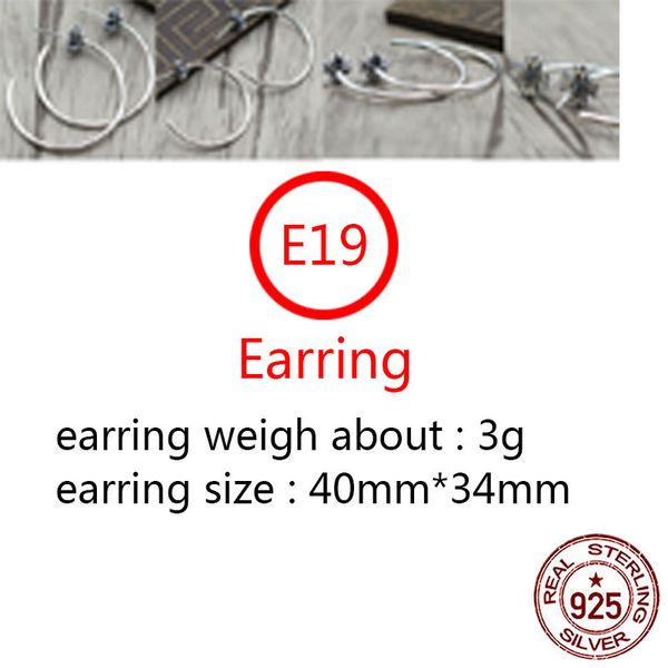 e19 s925 pure silver ear studs personalized fashion cross flower letter punk street dance style earrings jewelry earrings as a gift for love, Golden
e19 s925 pure silver ear studs personalized fashion cross flower letter punk street dance style earrings jewelry earrings as a gift for love, Golden