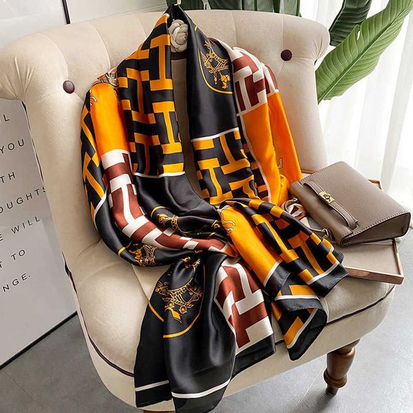 sarongs 180x90cm print silk scarves satin shawls female women popular letter beach lady towel fashion long bandanna foulard wrap muffler p23, Blue;gray
sarongs 180x90cm print silk scarves satin shawls female women popular letter beach lady towel fashion long bandanna foulard wrap muffler p23, Blue;gray