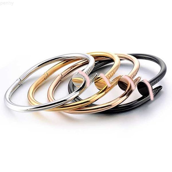 luxury designer charm zircon silver stainless steel screw cuff diamond gold nail bracelets, Golden;silver
luxury designer charm zircon silver stainless steel screw cuff diamond gold nail bracelets, Golden;silver