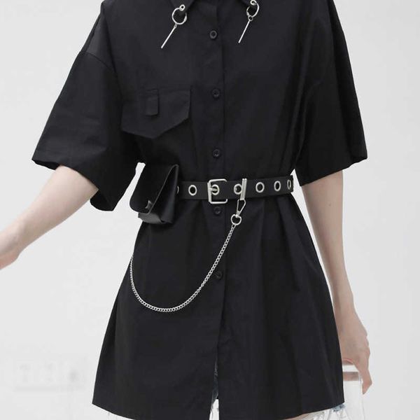 belts fashion trend rock punk belt full hole versatile belt waist bag plus size chain belts for women jeans pleated skirt belt z0404, Black;brown
belts fashion trend rock punk belt full hole versatile belt waist bag plus size chain belts for women jeans pleated skirt belt z0404, Black;brown