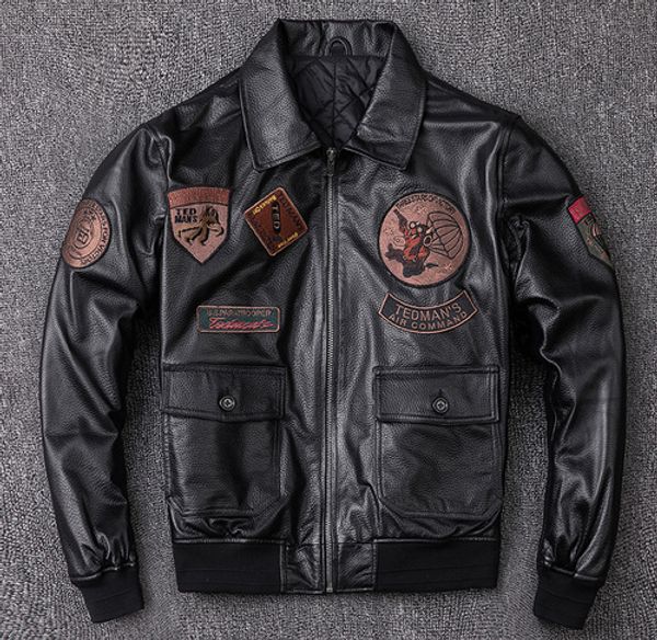 men's leather faux real male jacket 100 sheepskin genuine men autumn winter motorcycle s coat xhl 230404, Black
men's leather faux real male jacket 100 sheepskin genuine men autumn winter motorcycle s coat xhl 230404, Black