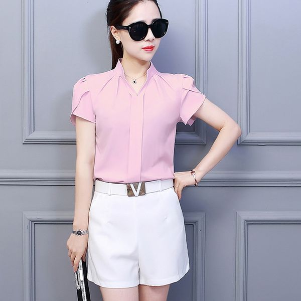 women's blouses shirts women's shirt summer pink short sleeve lotus neck shirt fashion casual chiffon shirt women's plus size, White
women's blouses shirts women's shirt summer pink short sleeve lotus neck shirt fashion casual chiffon shirt women's plus size, White
