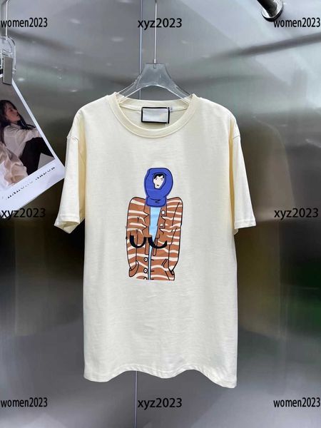 luxury character printing t shirt womens designer clothing lady short sleeve summer size s-l new arrivals, White
luxury character printing t shirt womens designer clothing lady short sleeve summer size s-l new arrivals, White