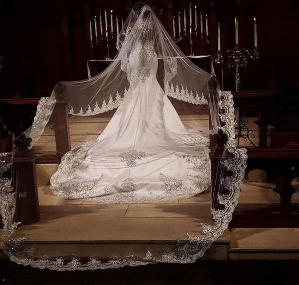 bling sequined appliques bridal veils with comb 5m long tulle wedding accessories veil one layer cathedral hair jewelry7515484, Black
bling sequined appliques bridal veils with comb 5m long tulle wedding accessories veil one layer cathedral hair jewelry7515484, Black