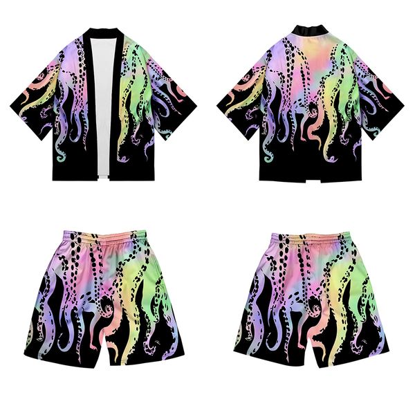 men's tracksuits plus size fish print 2023 summer loose japanese streetwear cardigan men harajuku kimono suit pants design shirt yukata, Gray
men's tracksuits plus size fish print 2023 summer loose japanese streetwear cardigan men harajuku kimono suit pants design shirt yukata, Gray