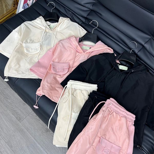 womens tracksuit fashion summer 2 piece sets casual loose shorts t shirt tracksuits classic drawstring set designer woman clothes, Gray
womens tracksuit fashion summer 2 piece sets casual loose shorts t shirt tracksuits classic drawstring set designer woman clothes, Gray