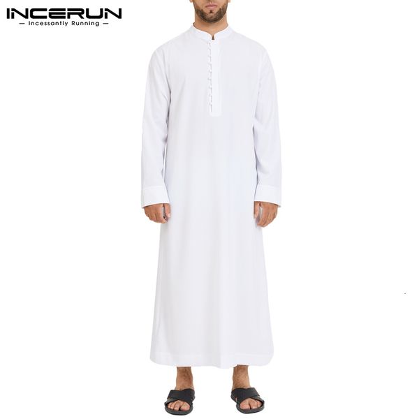 ethnic clothing muslim men jubba thobe long sleeve solid color breathable robes 2023 stand collar islamic arabic kaftan abaya s 5xl incerun, Red
ethnic clothing muslim men jubba thobe long sleeve solid color breathable robes 2023 stand collar islamic arabic kaftan abaya s 5xl incerun, Red