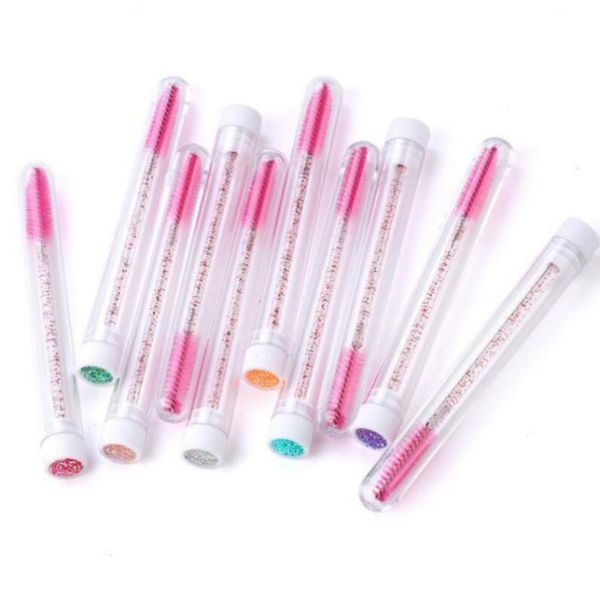 cosmetics fake eyelashes brushes with diamond tube disposable crystal rod lash brush transparent and independent eyelash makeup tools 40 pcs
cosmetics fake eyelashes brushes with diamond tube disposable crystal rod lash brush transparent and independent eyelash makeup tools 40 pcs