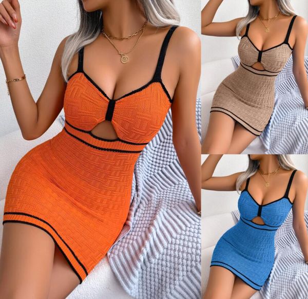 women's casual dress 2023 summer hollow out design knit wrap hip skirt vacation strap skirt, Black;gray
women's casual dress 2023 summer hollow out design knit wrap hip skirt vacation strap skirt, Black;gray