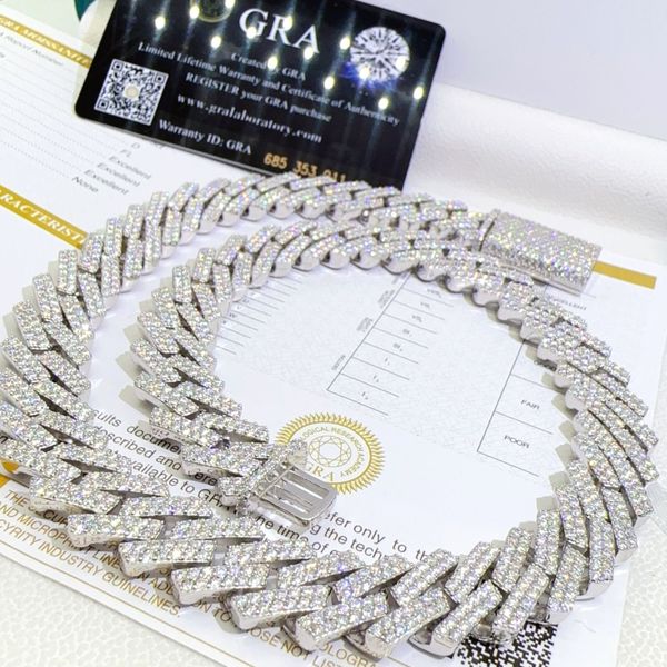 passed test 15mm 18-24inch 925 sterling silver moissanite cuban chain necklace 7/8/9inch bracelet for women/men nice gift
passed test 15mm 18-24inch 925 sterling silver moissanite cuban chain necklace 7/8/9inch bracelet for women/men nice gift