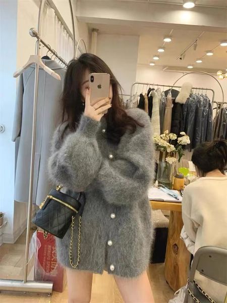 women's knits tees winter women sweater knitted cardigan oversize girls woman cashmere pullover long sleeve maxi vintage y2k thick 230, White
women's knits tees winter women sweater knitted cardigan oversize girls woman cashmere pullover long sleeve maxi vintage y2k thick 230, White
