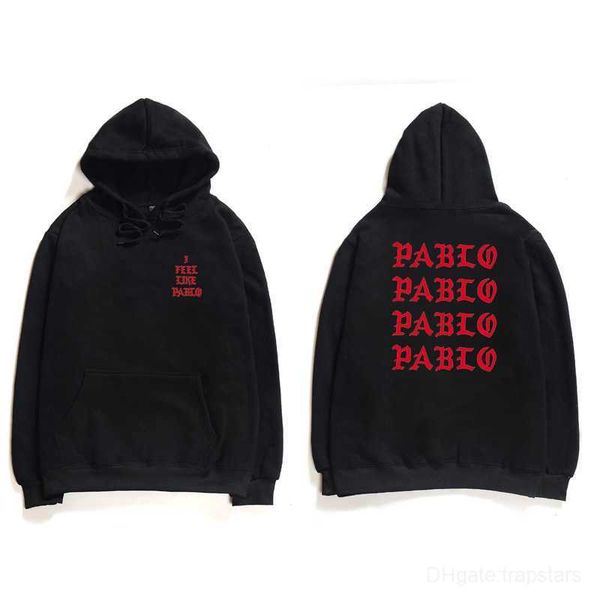 classic men's hoodies sweatshirts hip hop men i feel like pablo west streetwear letter print club, Black
classic men's hoodies sweatshirts hip hop men i feel like pablo west streetwear letter print club, Black