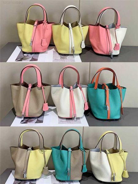 designer luxury vegetable basket layer cow leather bucket steamed bun mother celebrity style early contrast color matching portable bag tide
designer luxury vegetable basket layer cow leather bucket steamed bun mother celebrity style early contrast color matching portable bag tide