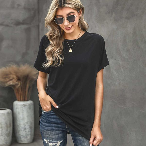 women's t-shirt kaus katun kualitas tinggi wanita musim panas baru 2023 kaus wanita ramping kasual mode, White
women's t-shirt kaus katun kualitas tinggi wanita musim panas baru 2023 kaus wanita ramping kasual mode, White