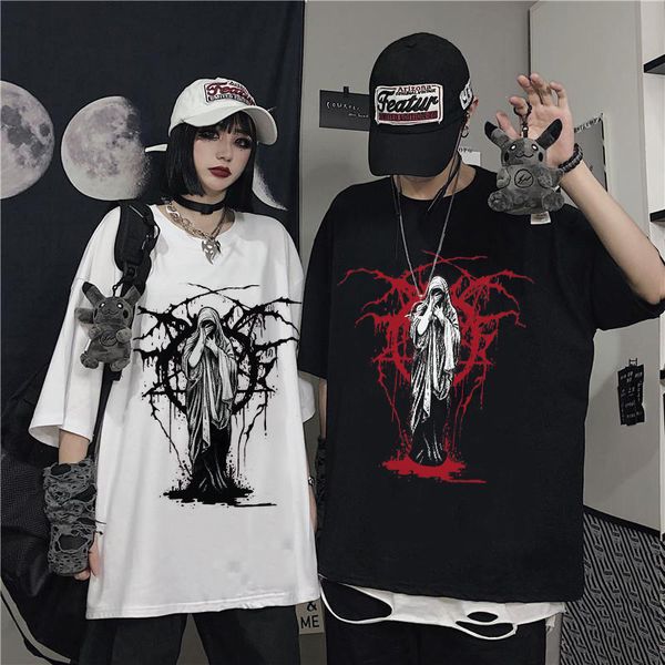 mens tshirts womens tshirt summer punk harajuku dark loose goth vintage tees short sleeve large size casual fashion 230404, White;black
mens tshirts womens tshirt summer punk harajuku dark loose goth vintage tees short sleeve large size casual fashion 230404, White;black
