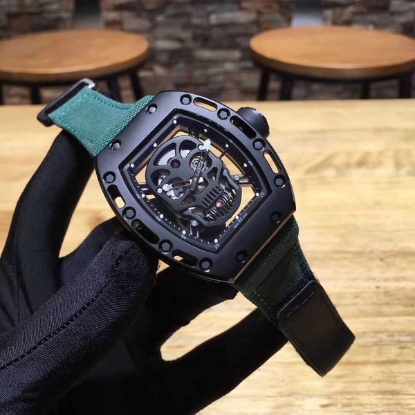 milles watch business casual men's personality aggressive refined steel skeleton head automatic mechanical watch belt waterproof fashio, Slivery;golden
milles watch business casual men's personality aggressive refined steel skeleton head automatic mechanical watch belt waterproof fashio, Slivery;golden
