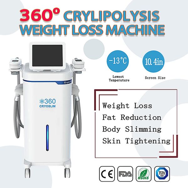 360° cryo fat ing cryolipolysis slimming machine support four handles working together all round weight loss device
360° cryo fat ing cryolipolysis slimming machine support four handles working together all round weight loss device